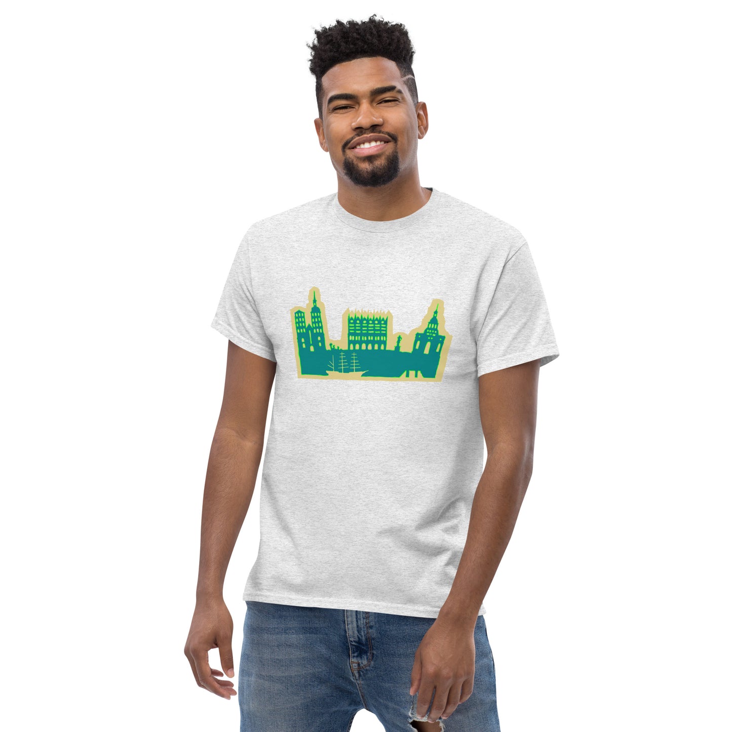 Klassisches Herren-T-Shirt