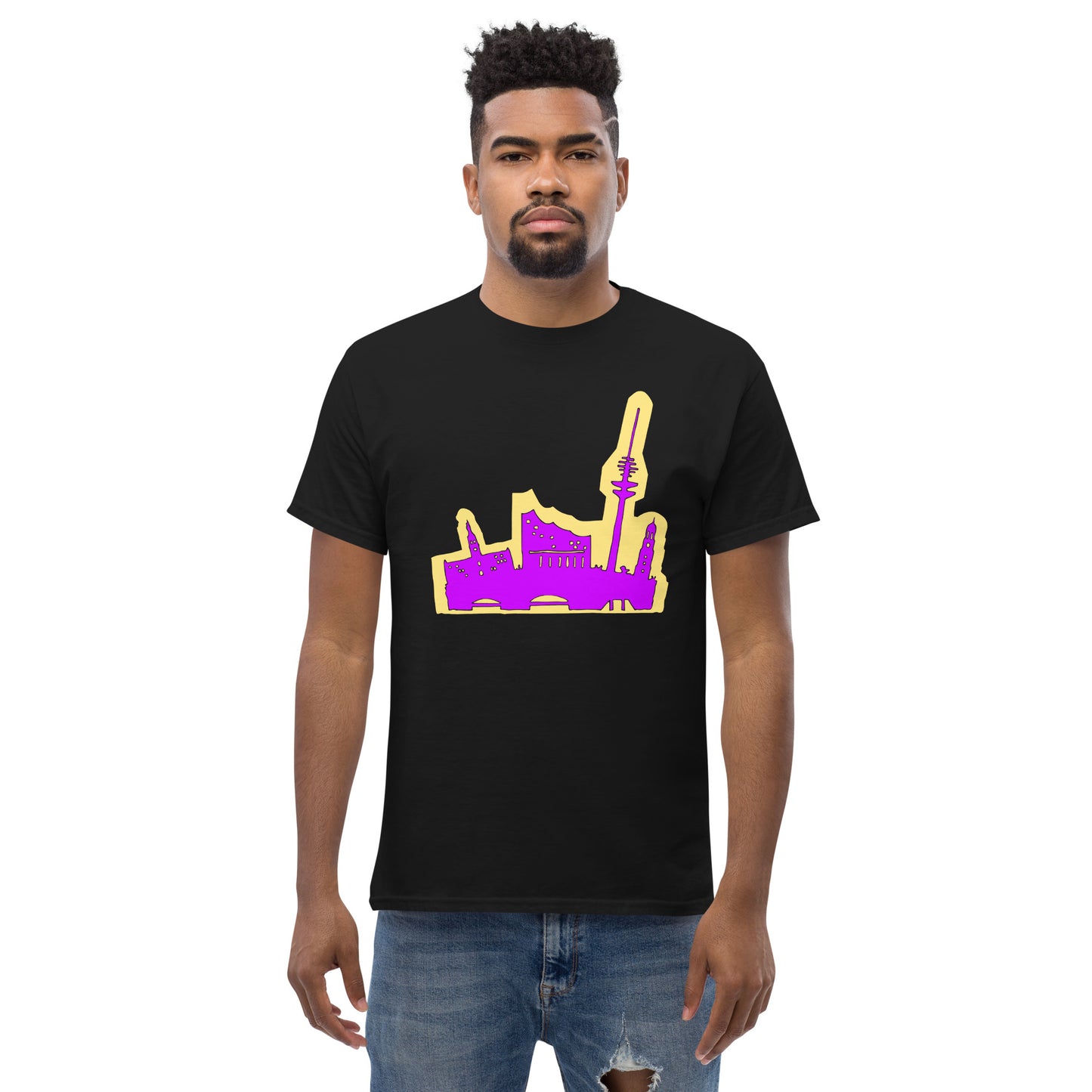 Klassisches Herren-T-Shirt
