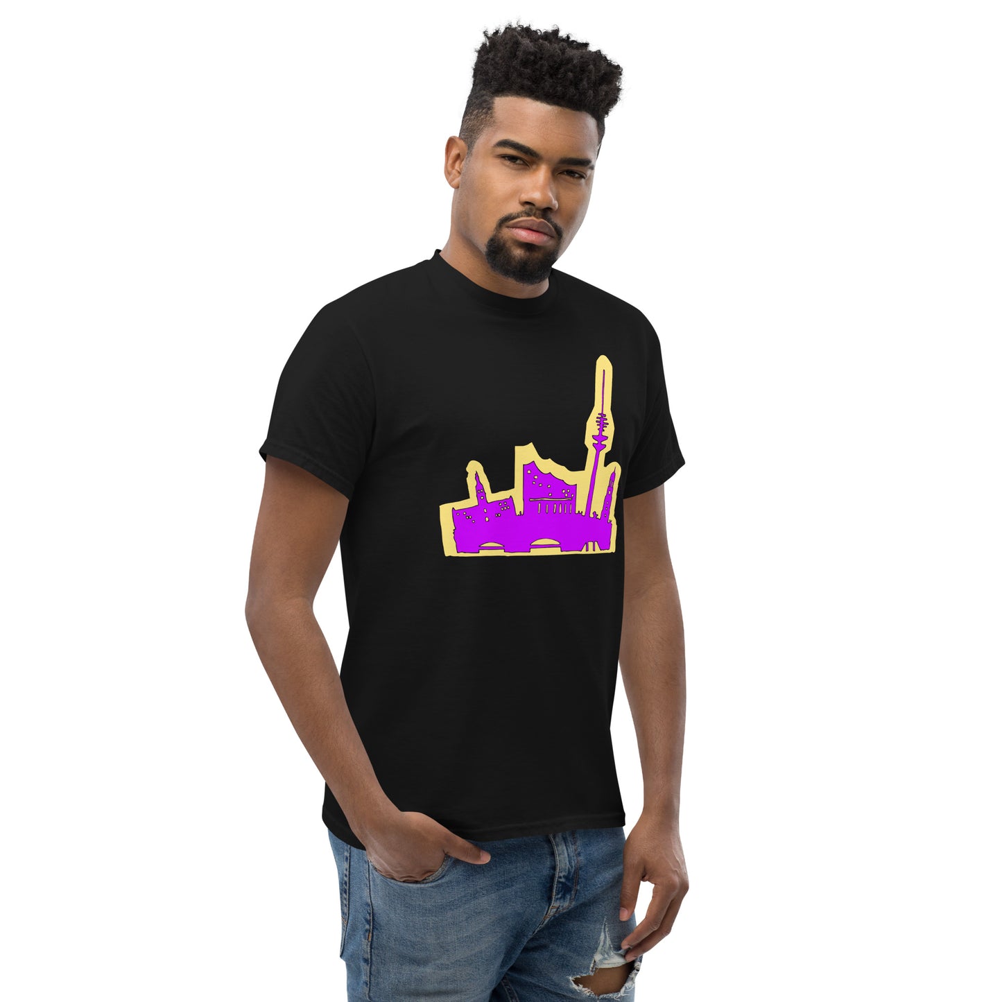 Klassisches Herren-T-Shirt