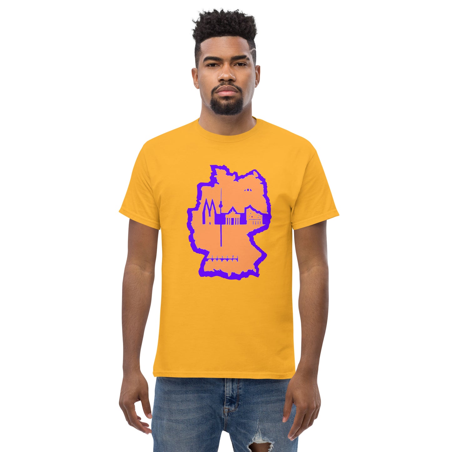 Klassisches Herren-T-Shirt