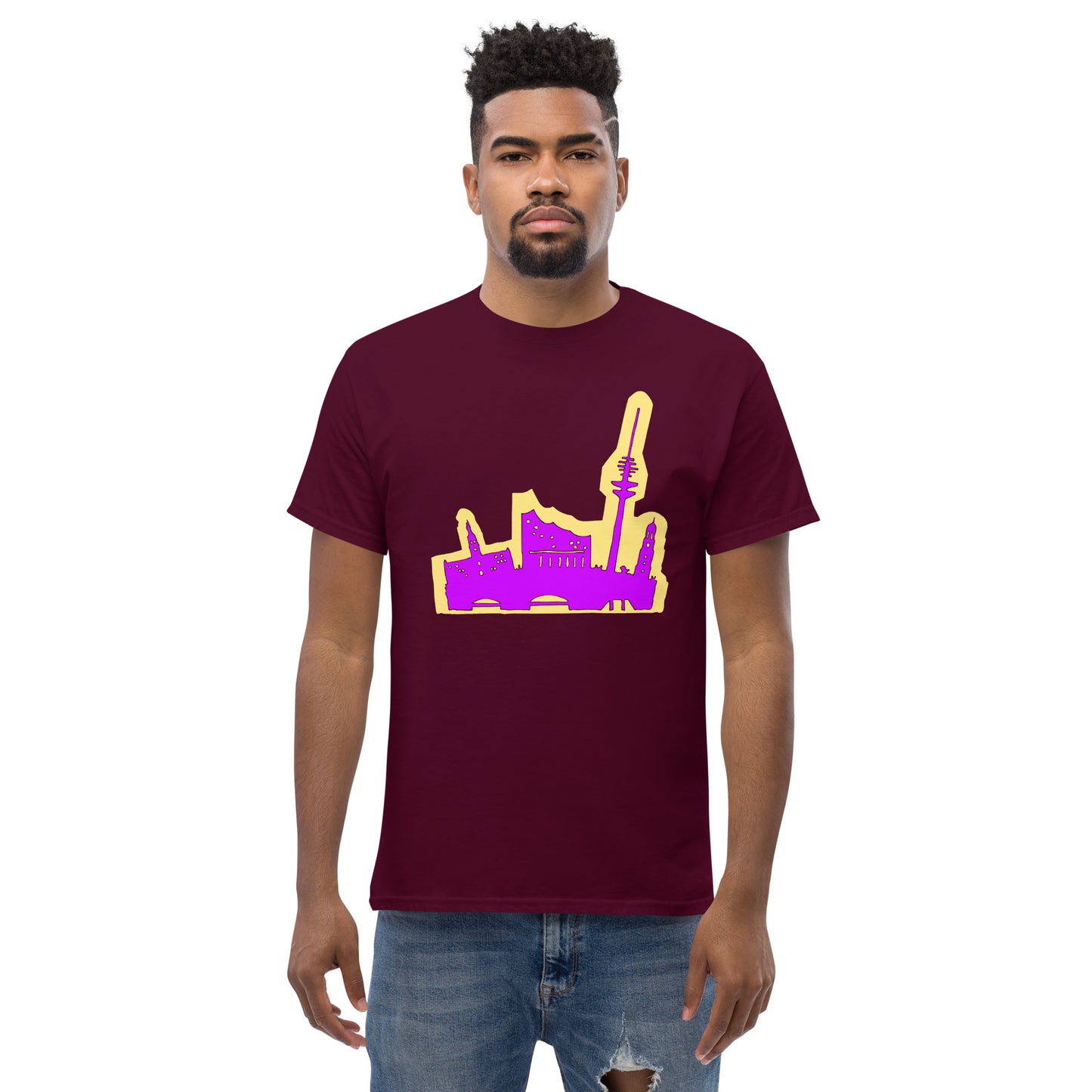 Klassisches Herren-T-Shirt