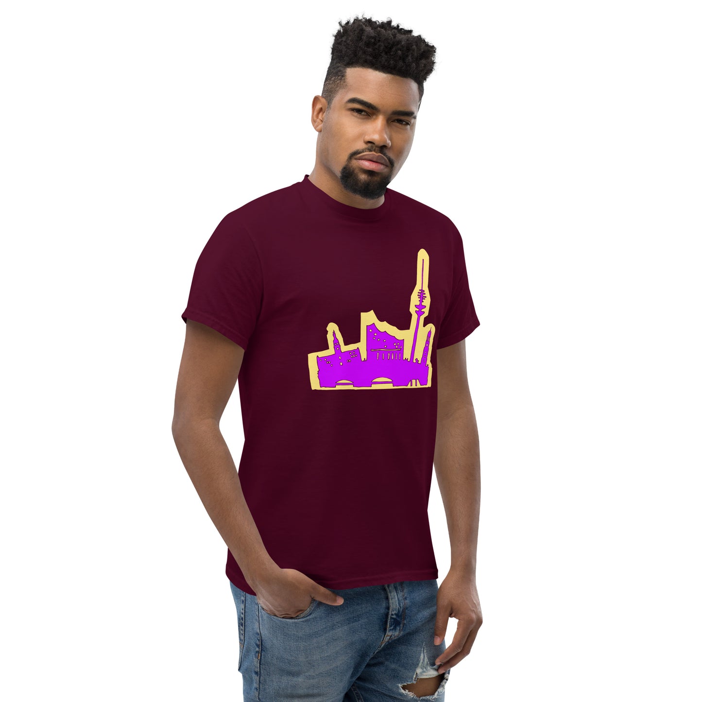 Klassisches Herren-T-Shirt