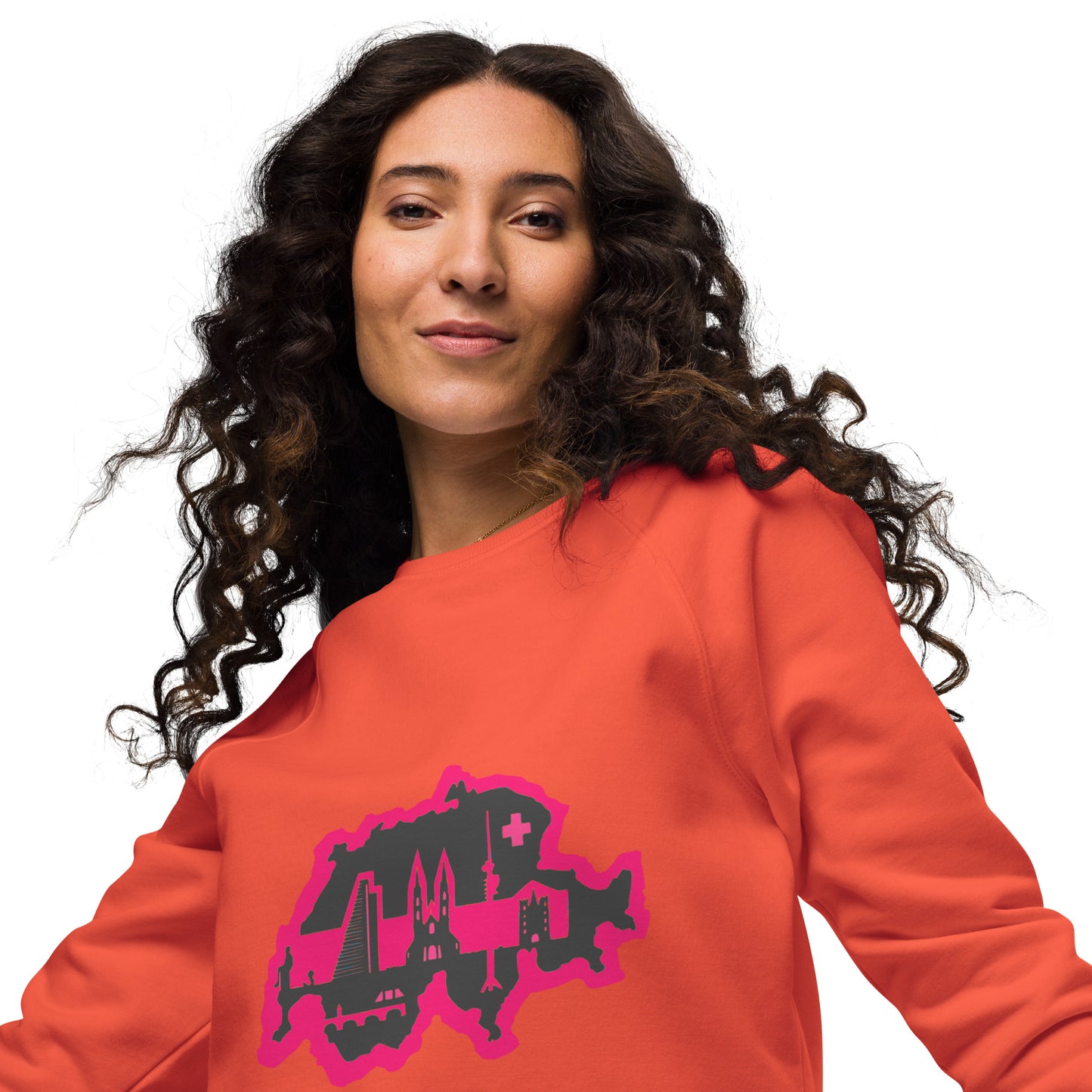 Unisex Bio-Raglan-Pullover