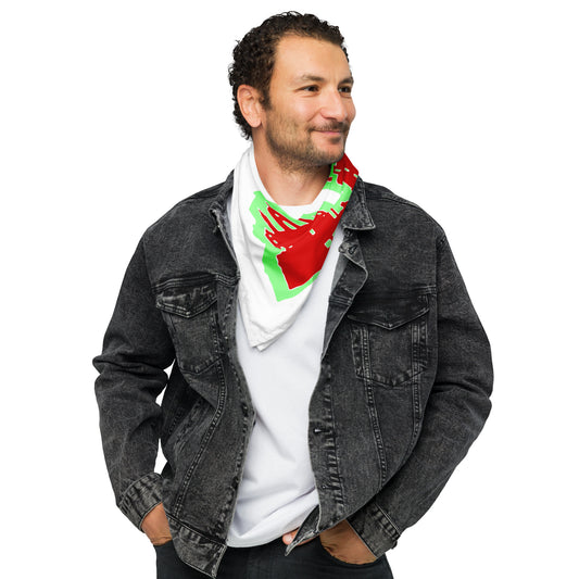 All-over print bandana