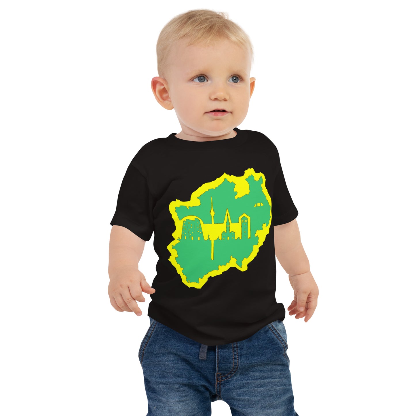 Kurzärmeliges Baby-Jersey-T-Shirt