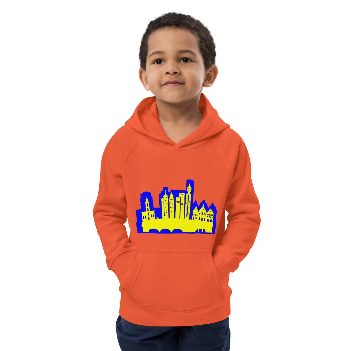 Öko-Kapuzenpullover für Kinder