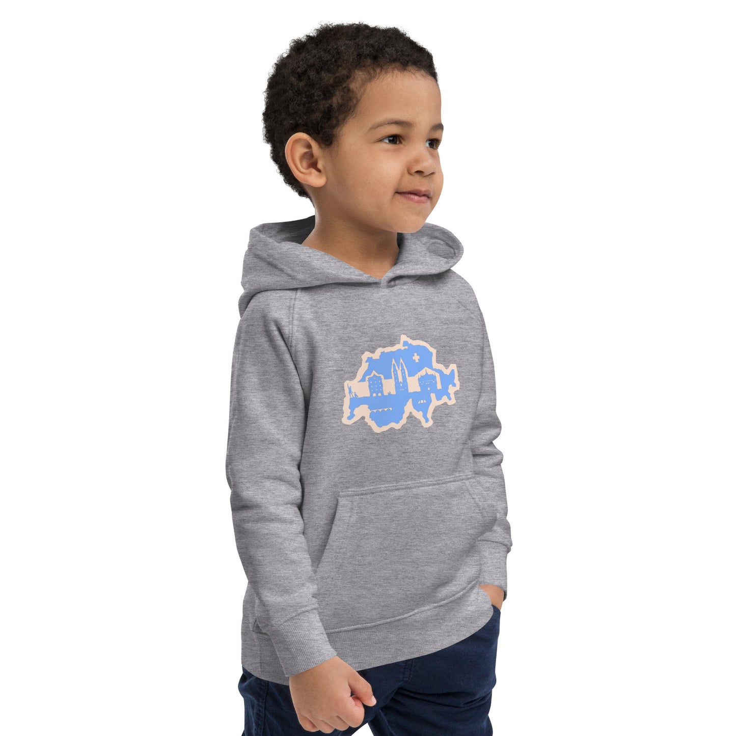 Öko-Kapuzenpullover für Kinder