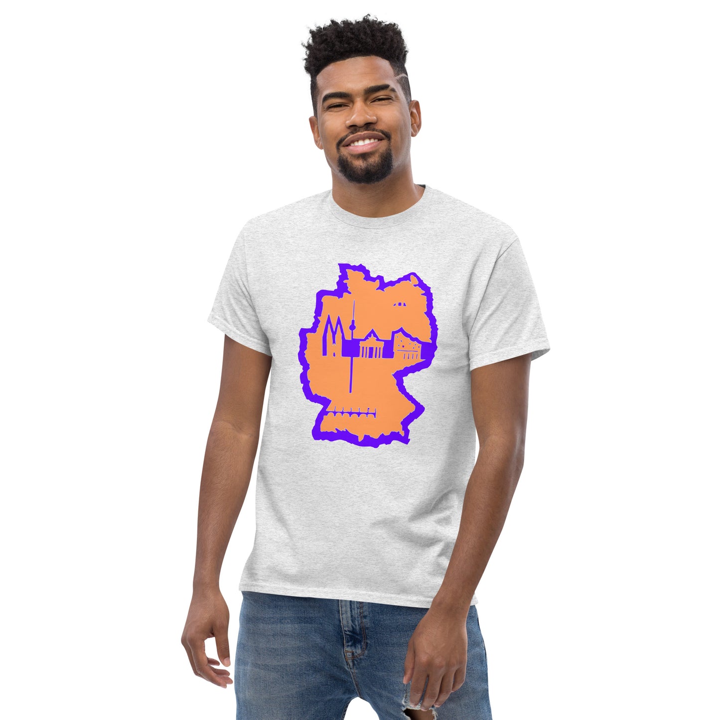 Klassisches Herren-T-Shirt