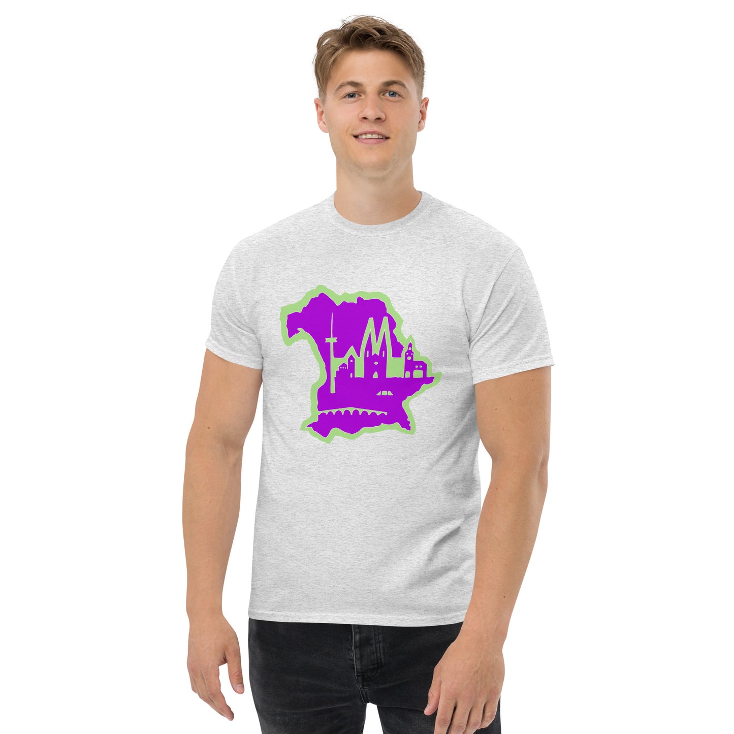 Klassisches Herren-T-Shirt