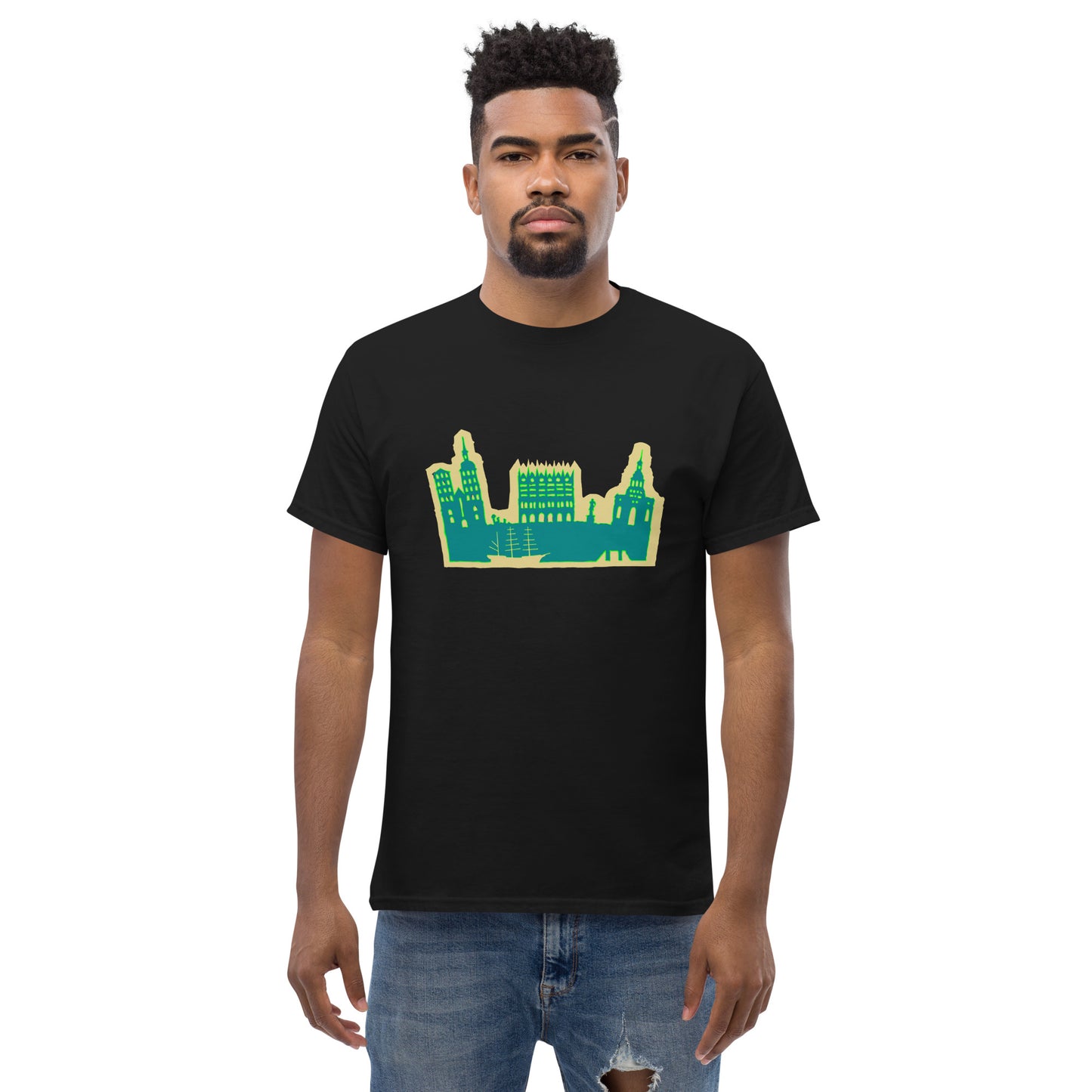 Klassisches Herren-T-Shirt