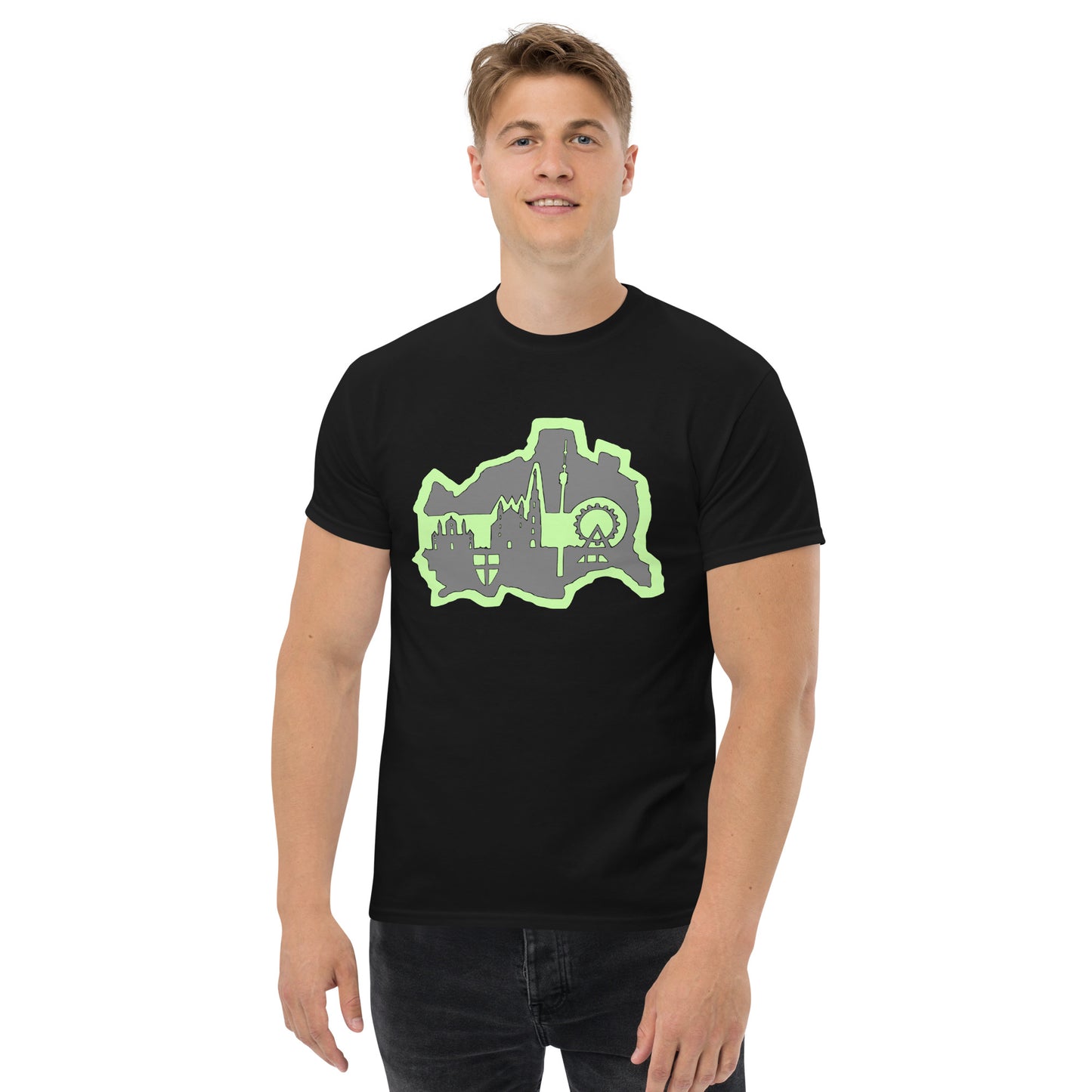 Klassisches Herren-T-Shirt