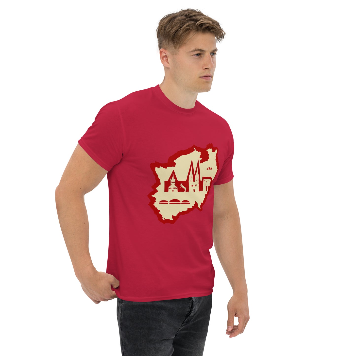 Klassisches Herren-T-Shirt