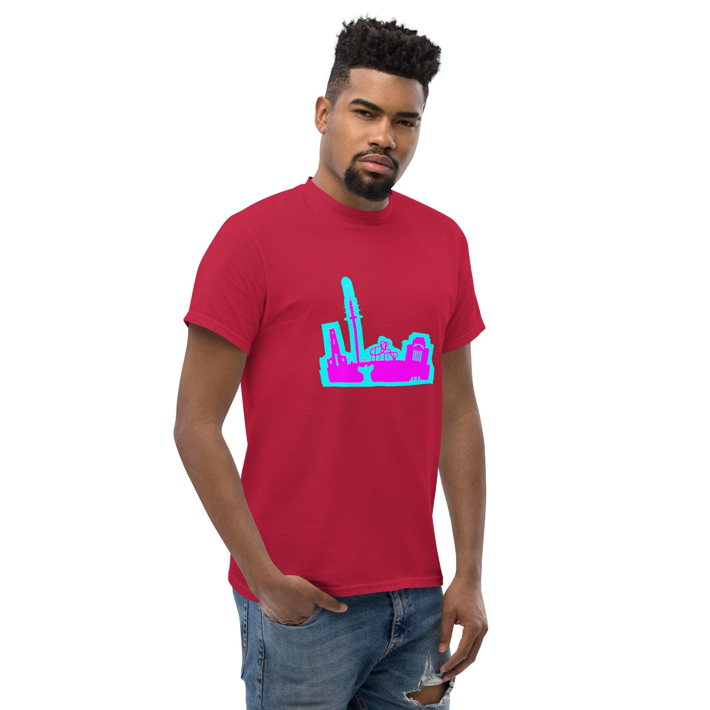 Klassisches Herren-T-Shirt