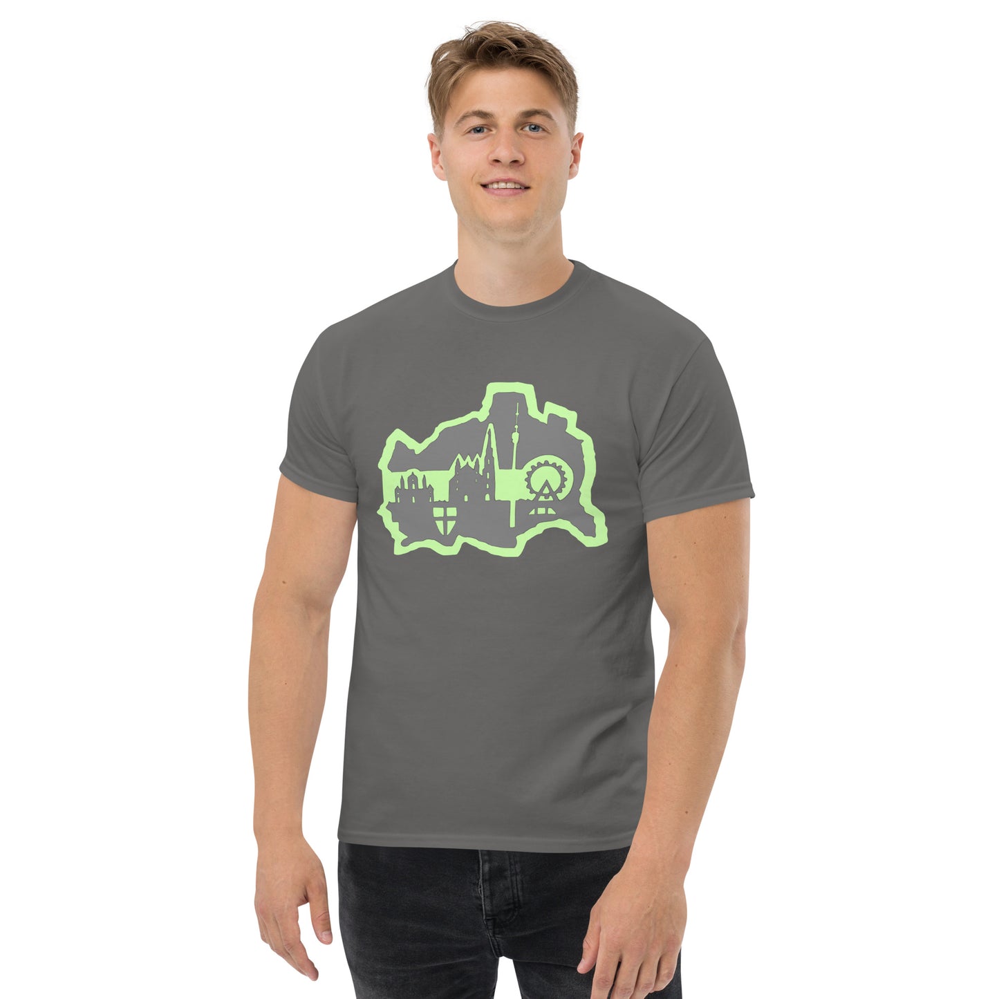 Klassisches Herren-T-Shirt