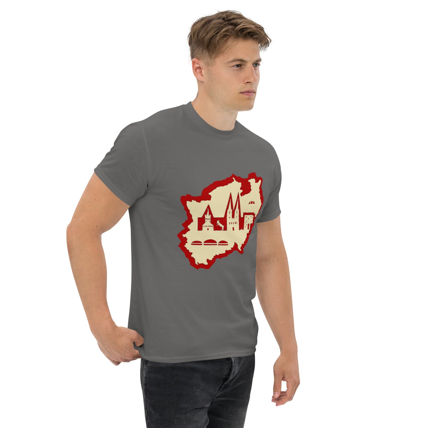 Klassisches Herren-T-Shirt