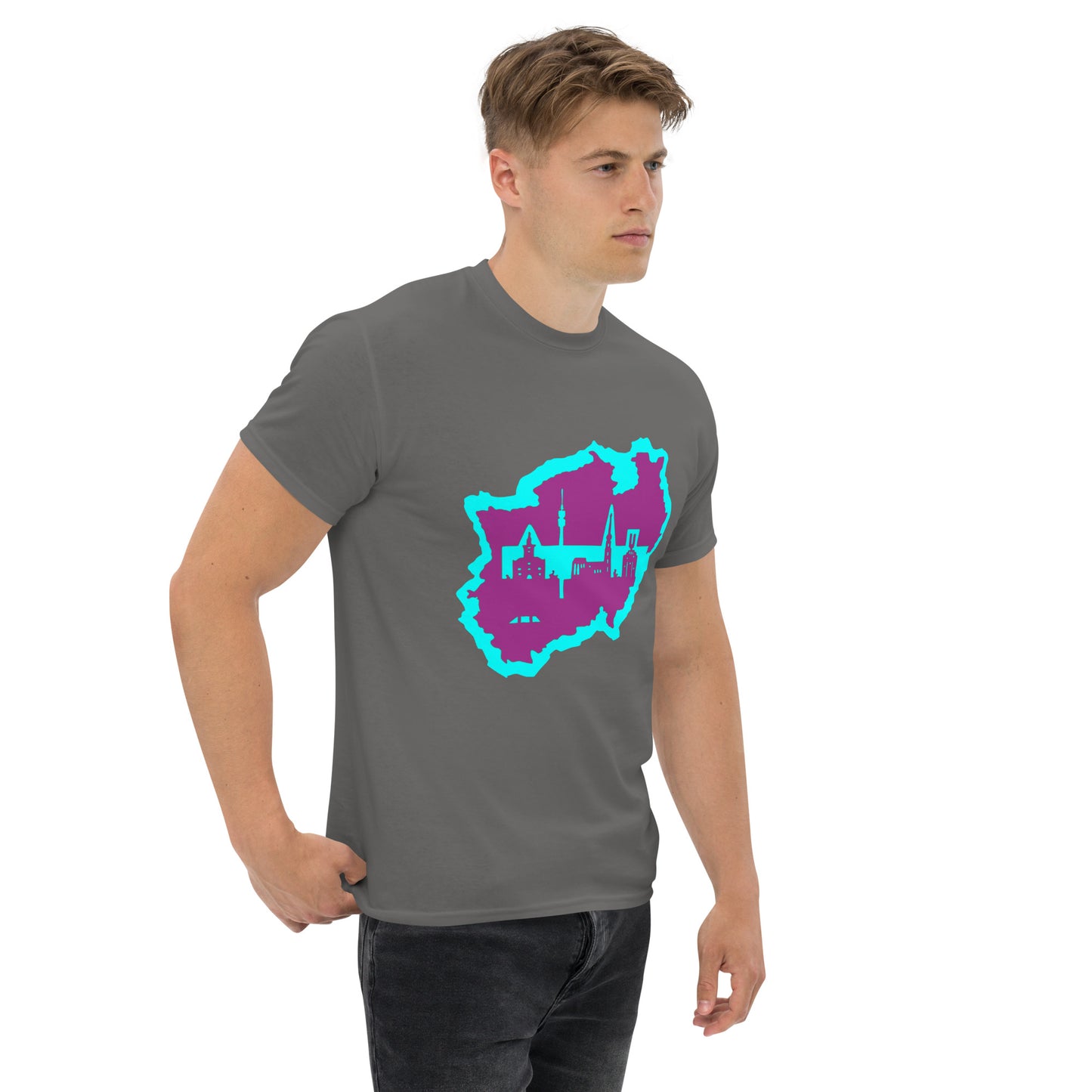 Klassisches Herren-T-Shirt