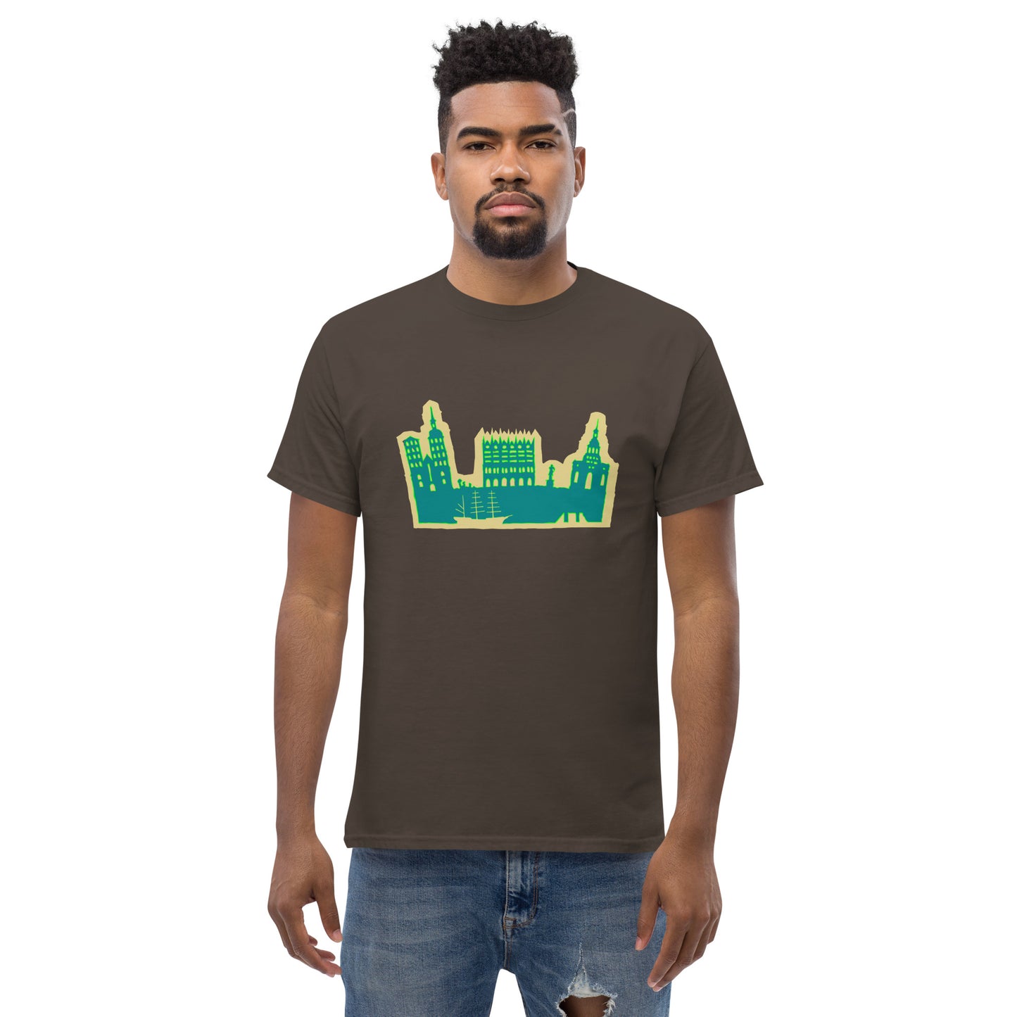 Klassisches Herren-T-Shirt