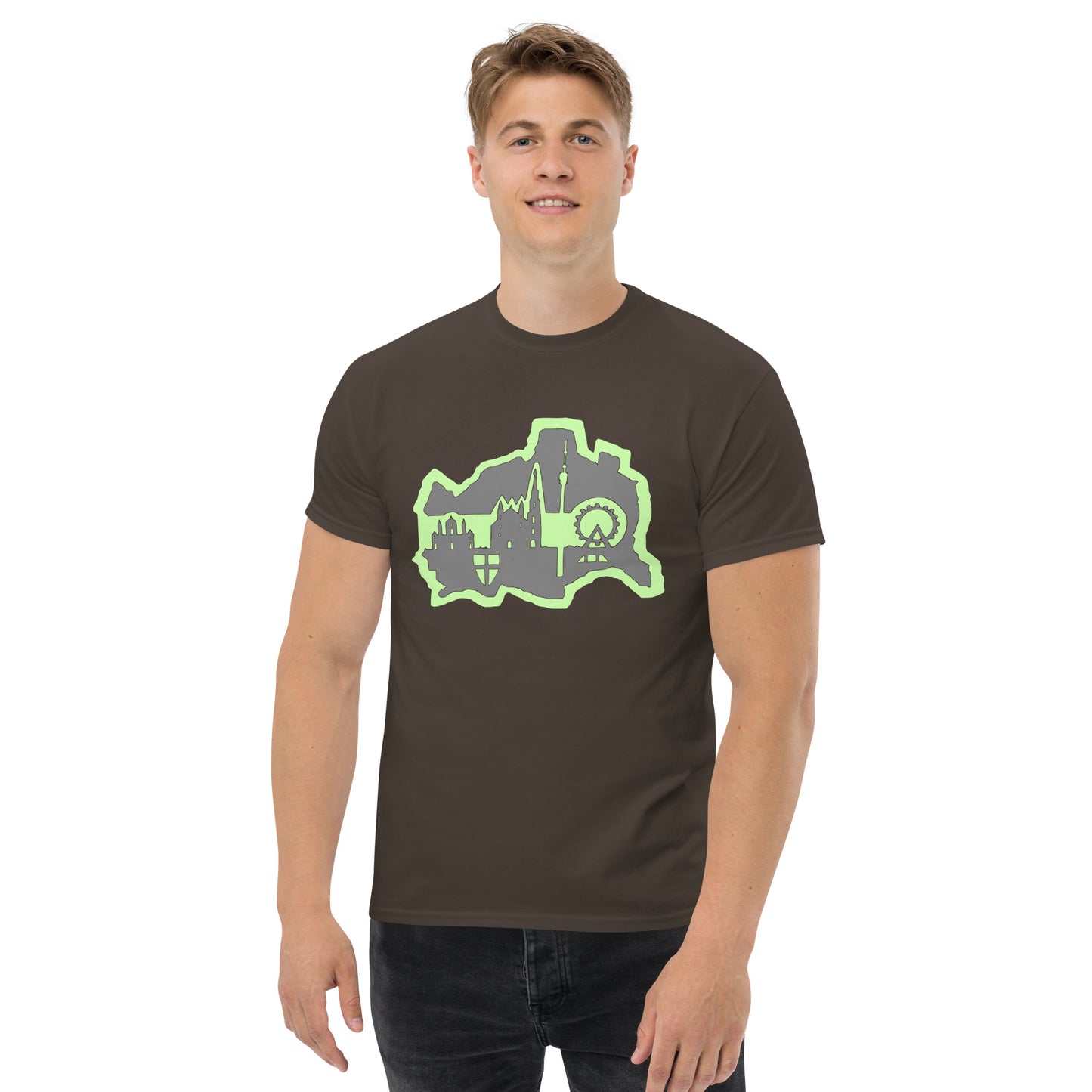 Klassisches Herren-T-Shirt