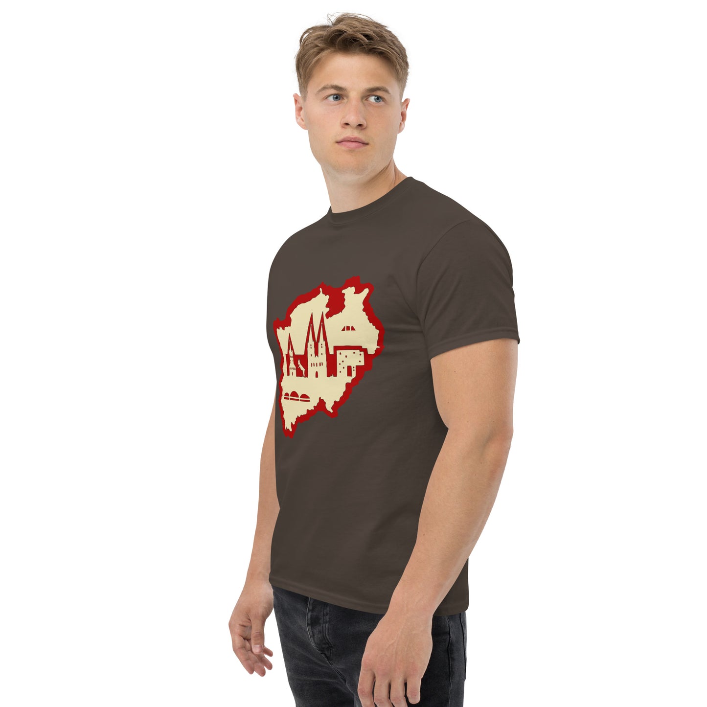 Klassisches Herren-T-Shirt