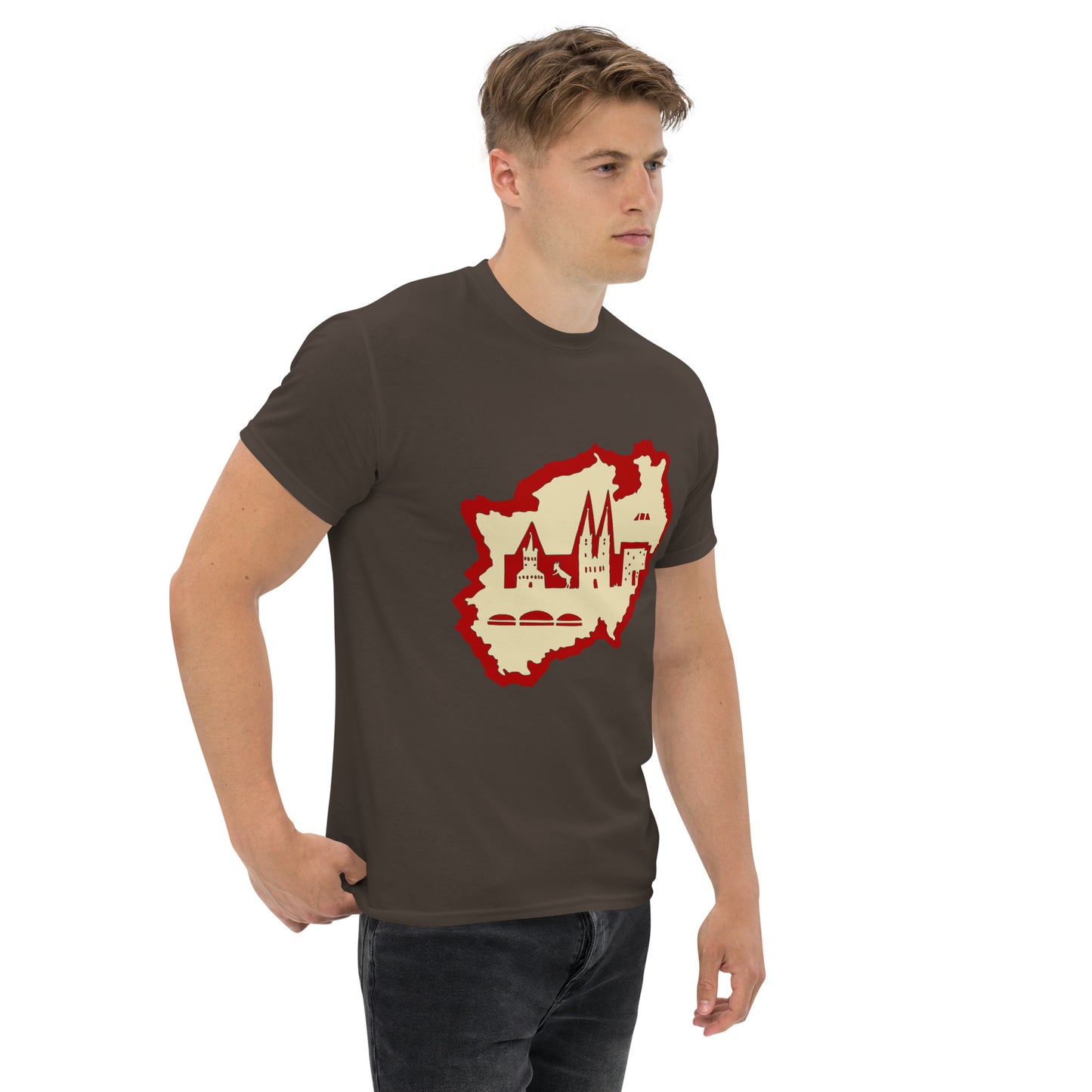 Klassisches Herren-T-Shirt