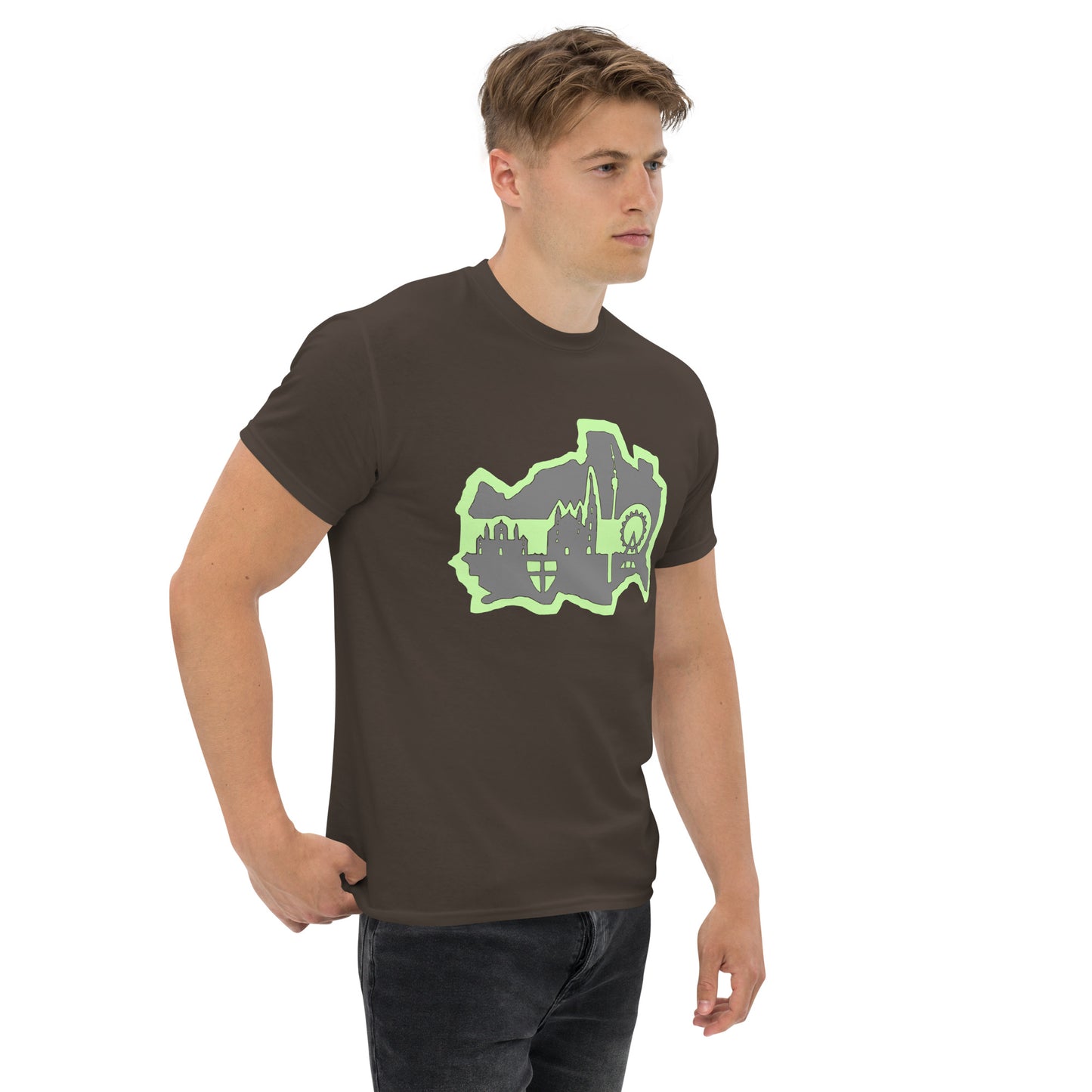 Klassisches Herren-T-Shirt