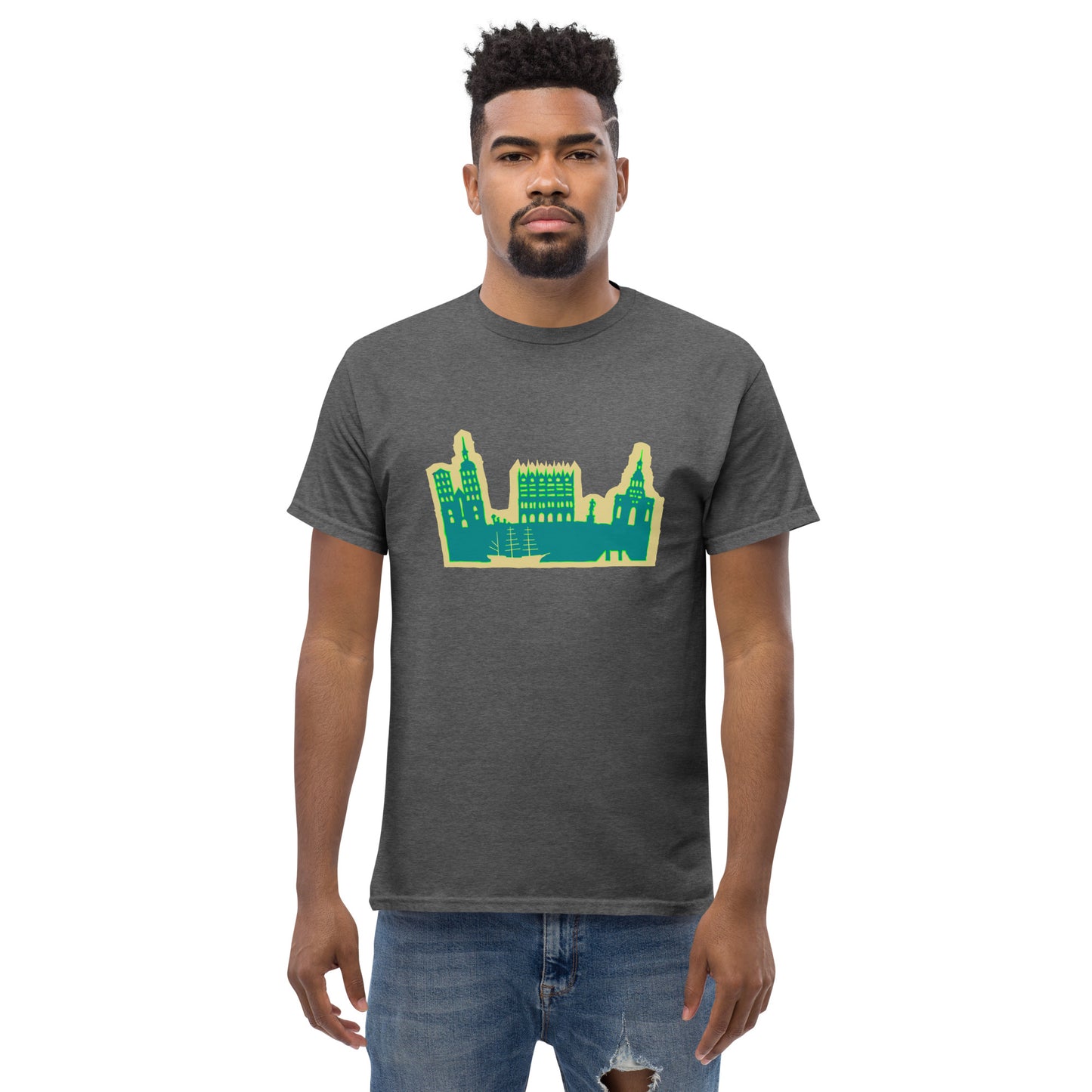 Klassisches Herren-T-Shirt