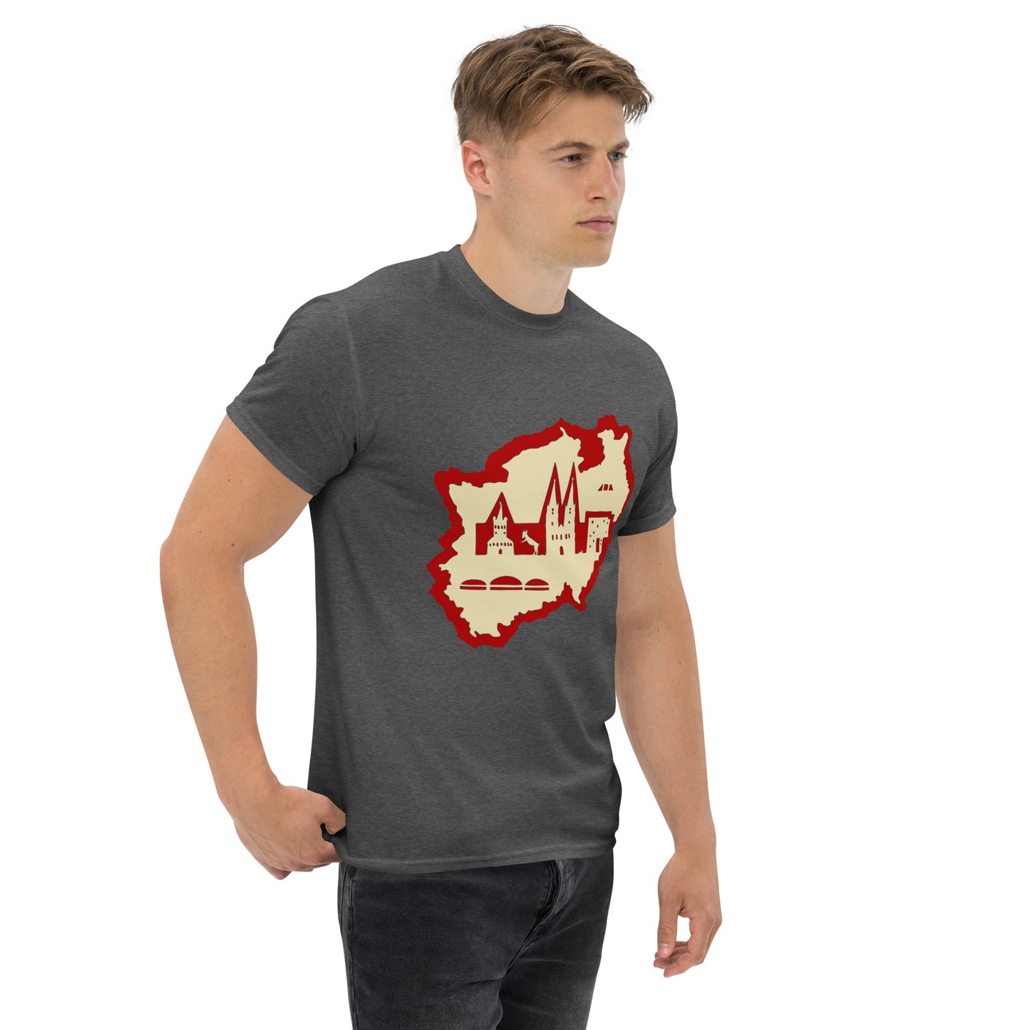 Klassisches Herren-T-Shirt