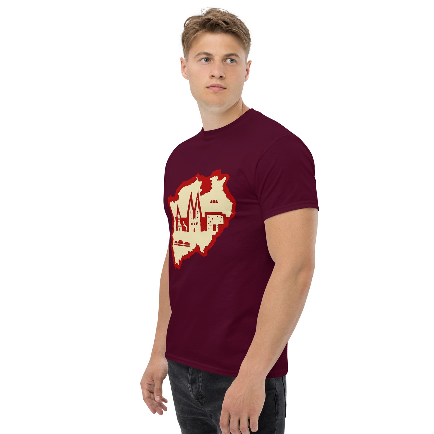 Klassisches Herren-T-Shirt