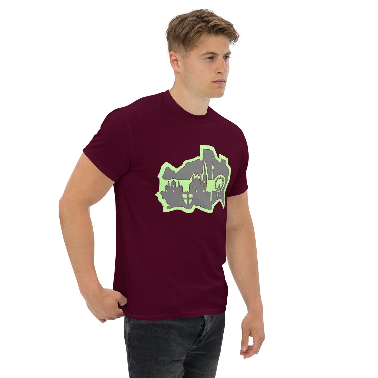 Klassisches Herren-T-Shirt