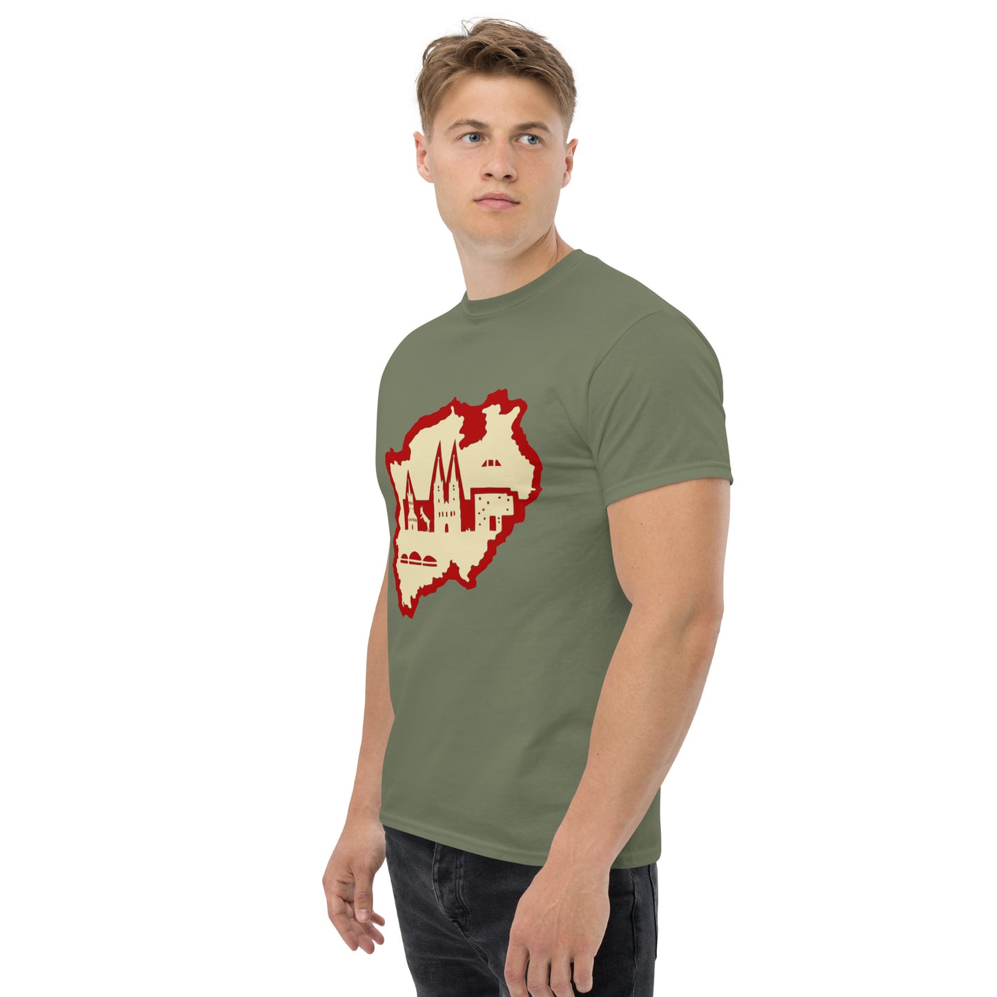 Klassisches Herren-T-Shirt