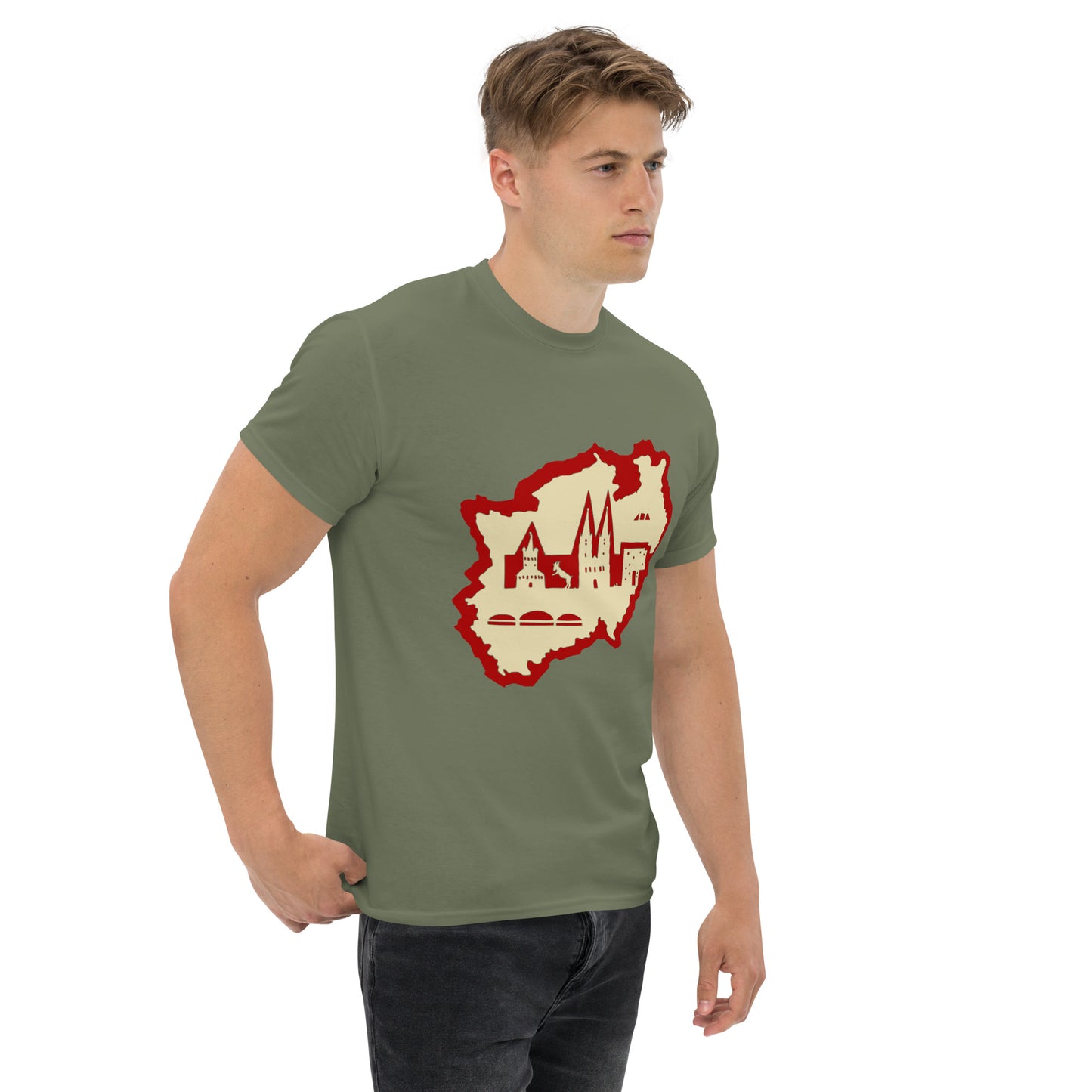 Klassisches Herren-T-Shirt