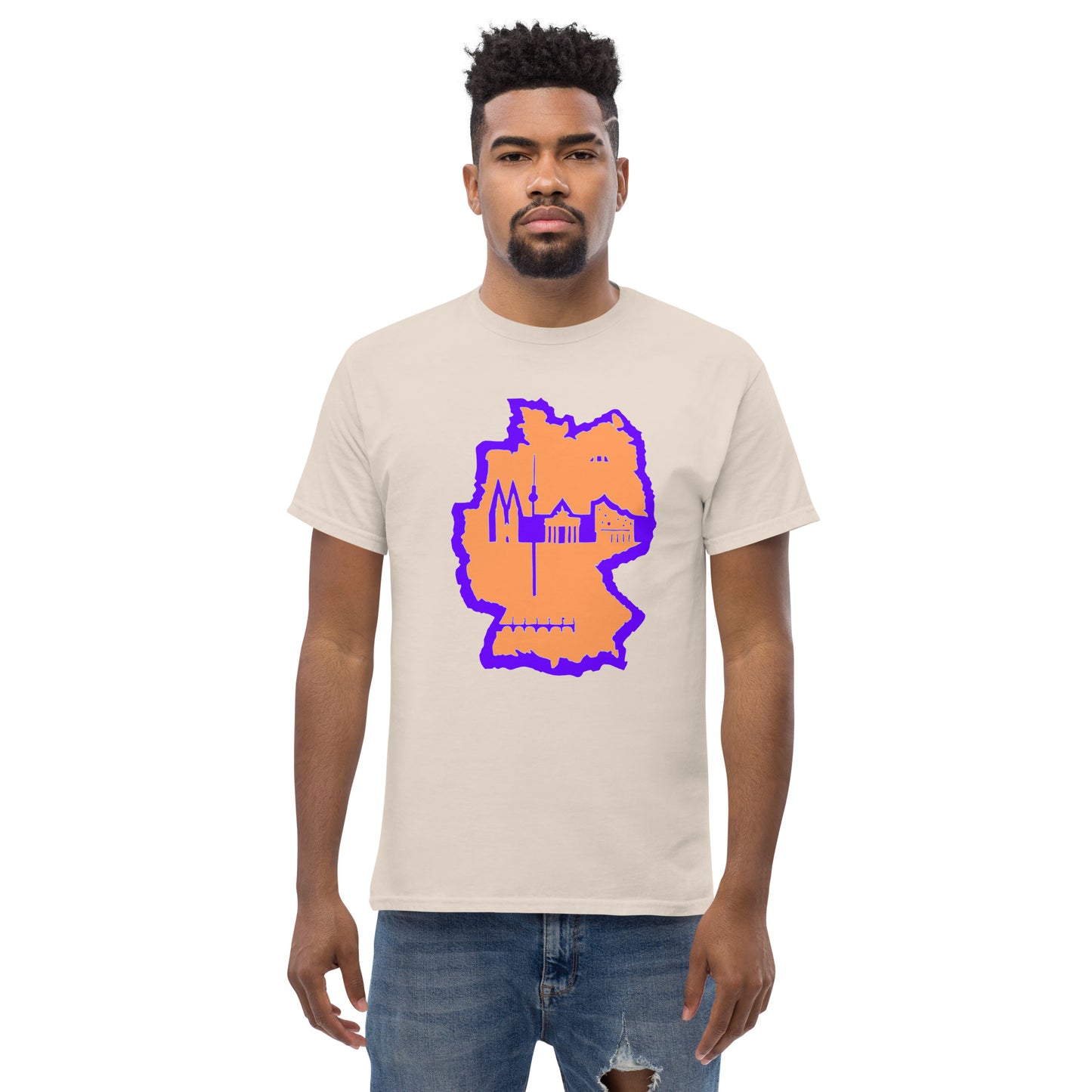 Klassisches Herren-T-Shirt