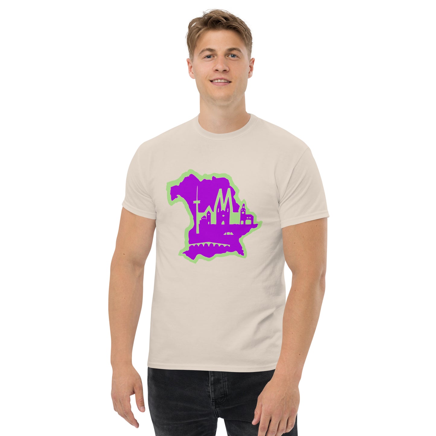 Klassisches Herren-T-Shirt