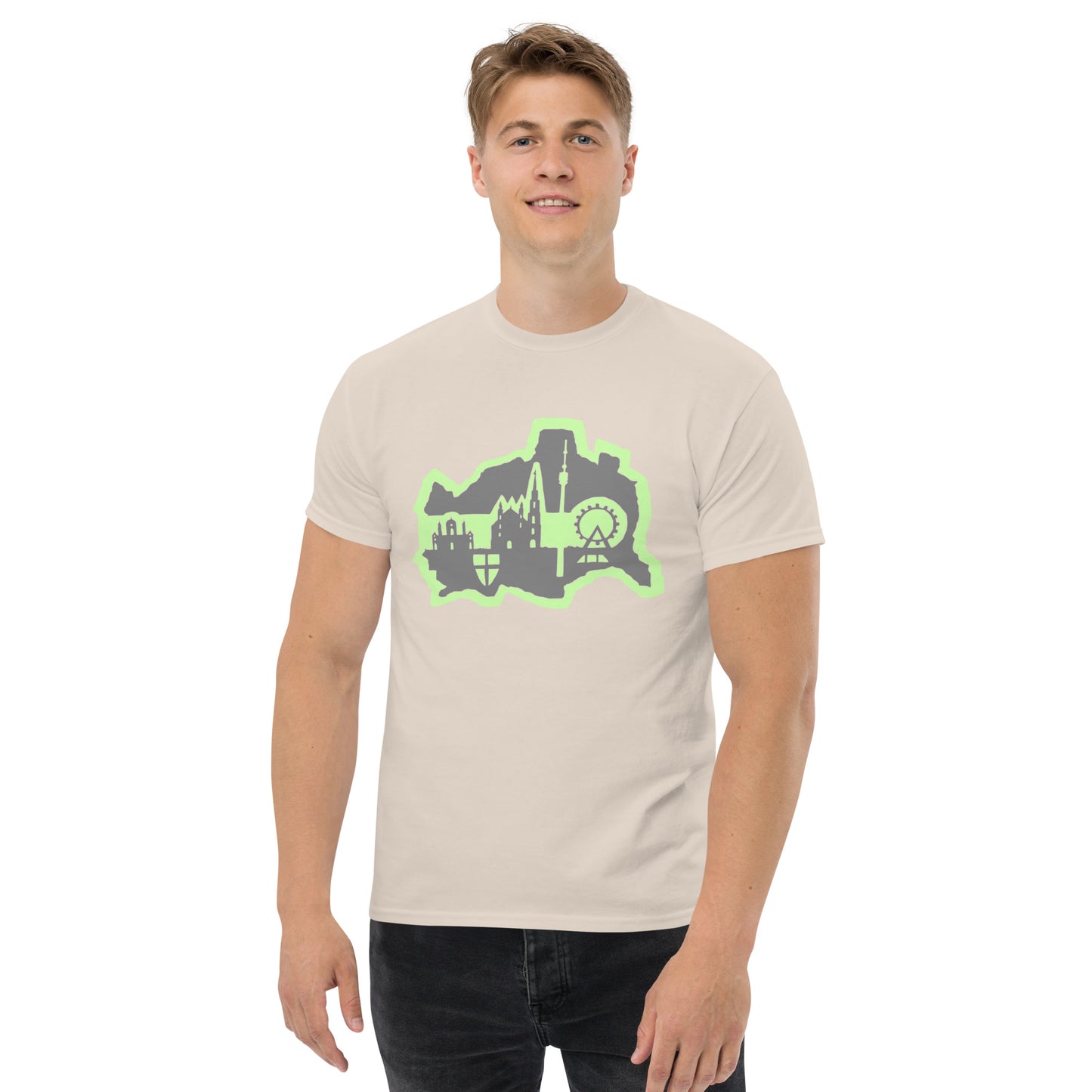 Klassisches Herren-T-Shirt