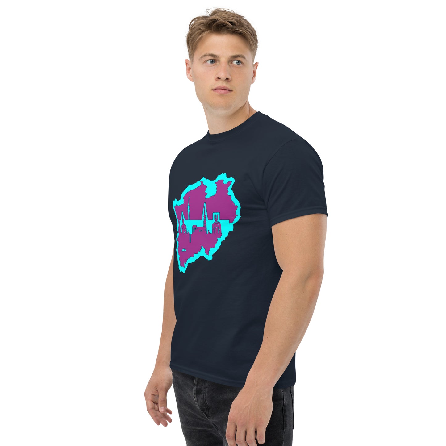 Klassisches Herren-T-Shirt