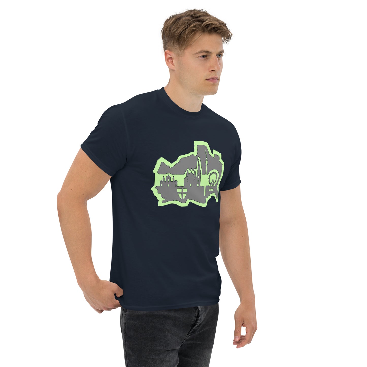 Klassisches Herren-T-Shirt