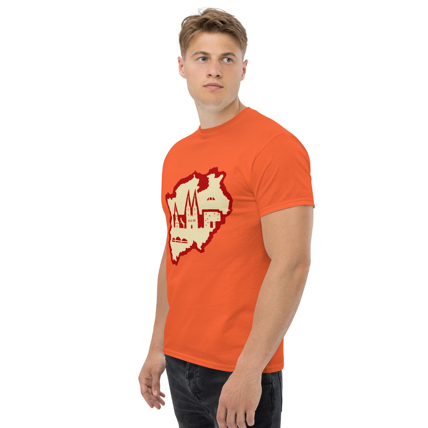 Klassisches Herren-T-Shirt