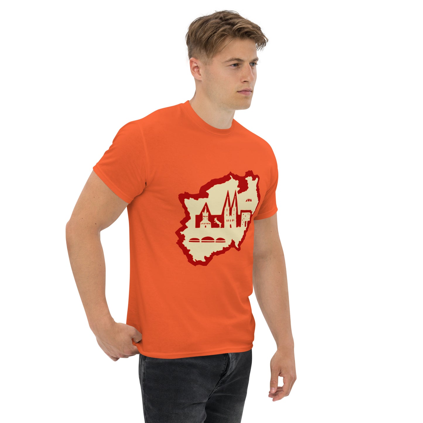 Klassisches Herren-T-Shirt