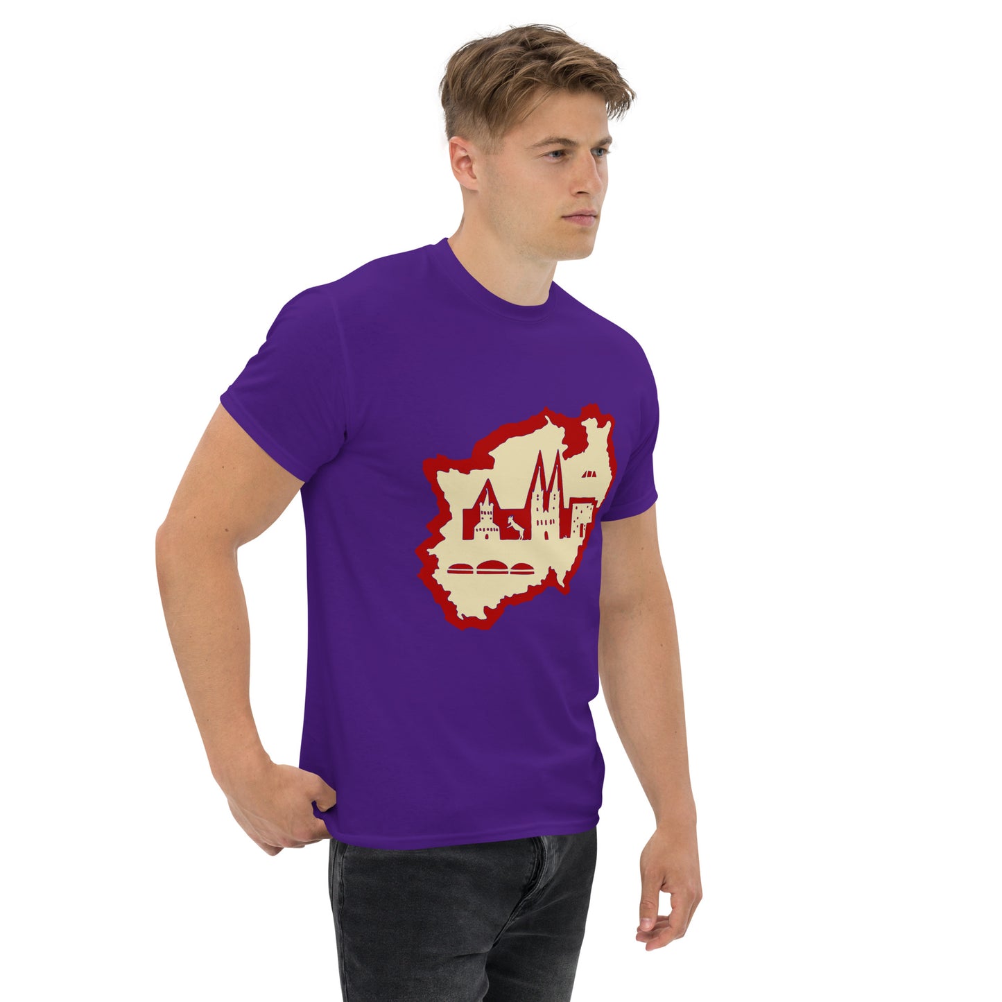 Klassisches Herren-T-Shirt