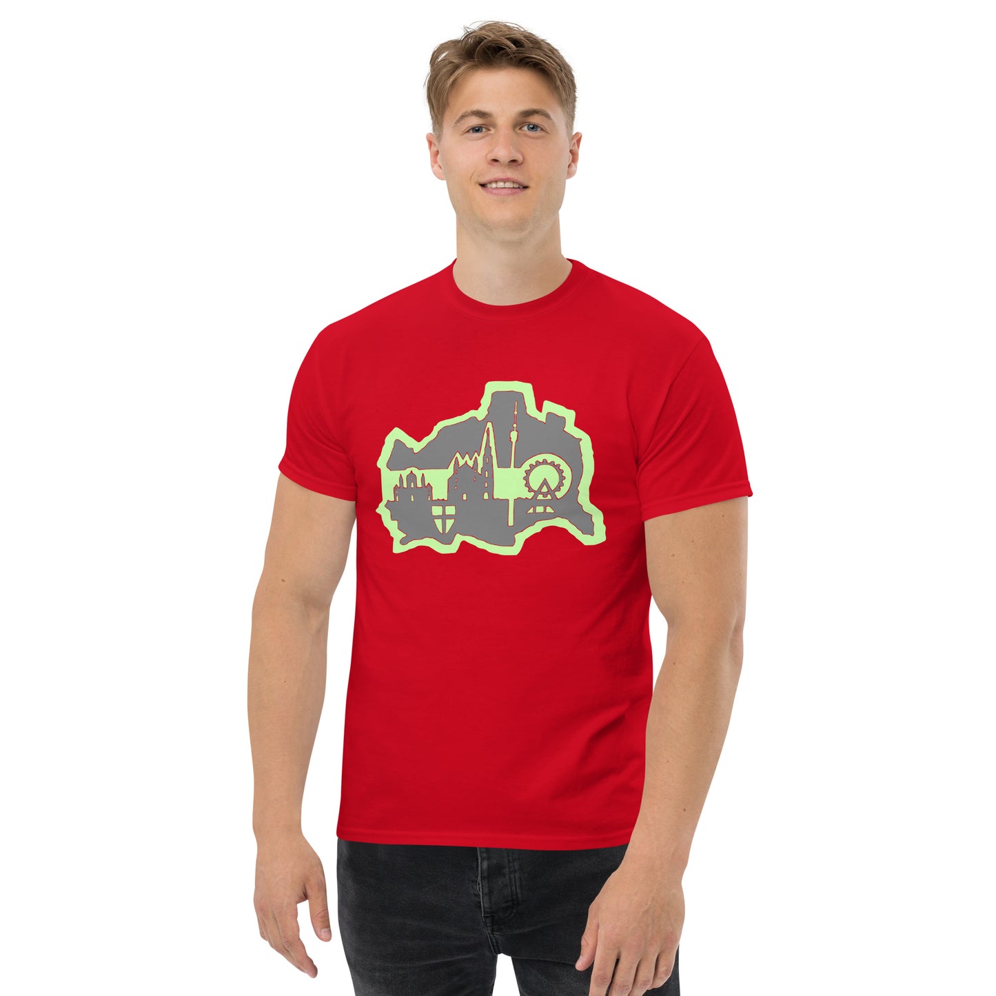 Klassisches Herren-T-Shirt