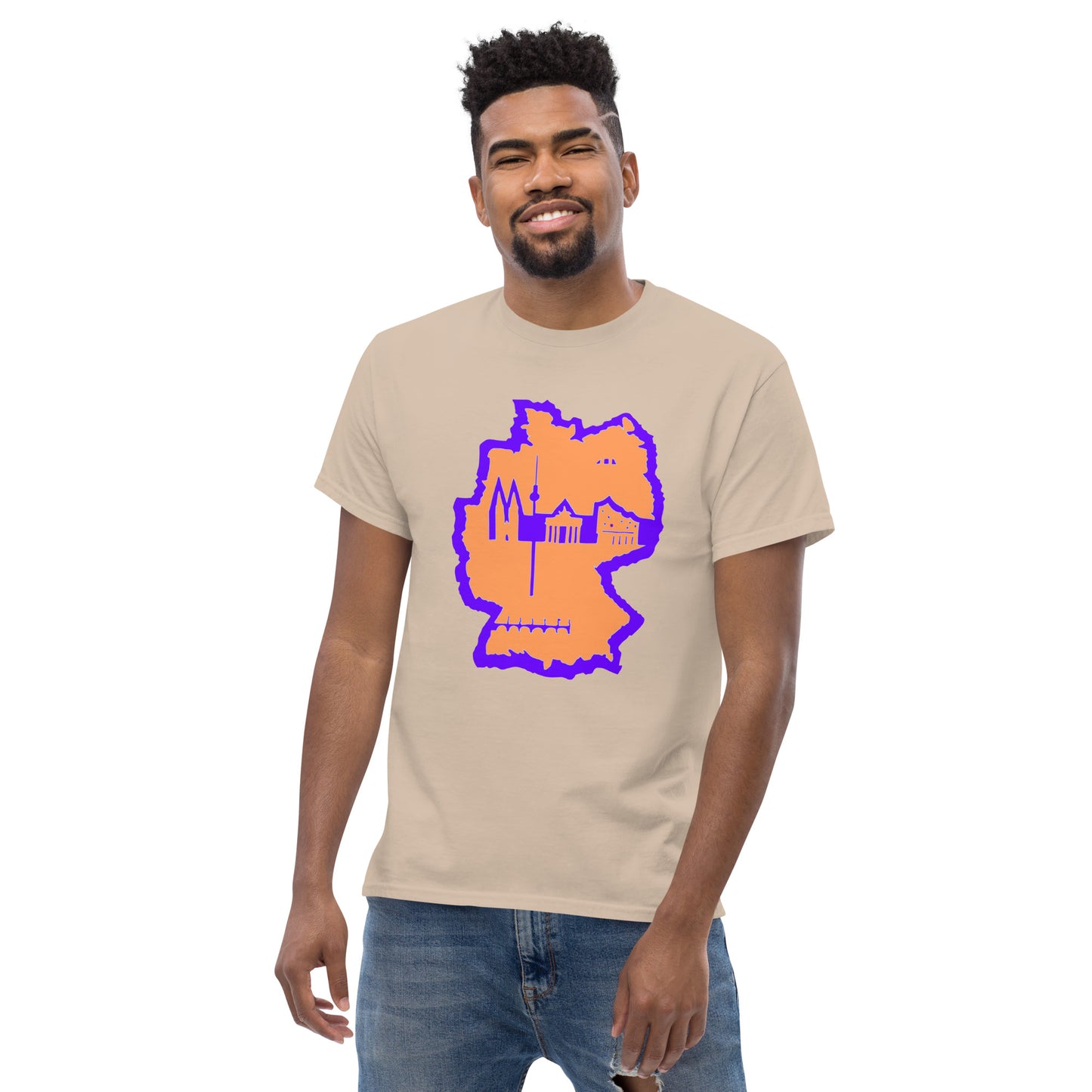 Klassisches Herren-T-Shirt