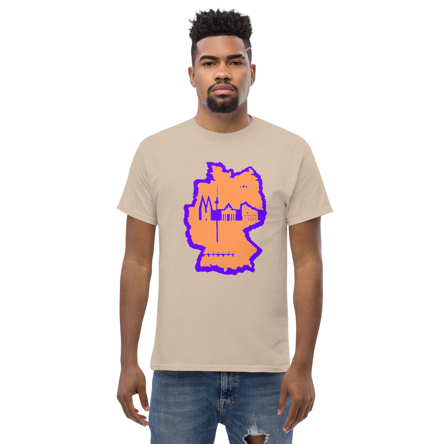 Klassisches Herren-T-Shirt