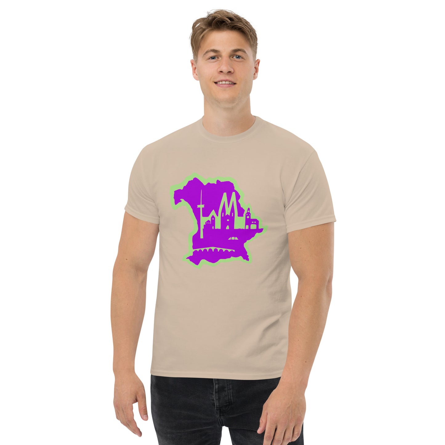 Klassisches Herren-T-Shirt