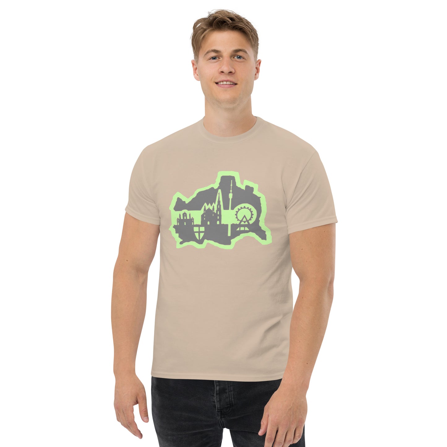 Klassisches Herren-T-Shirt