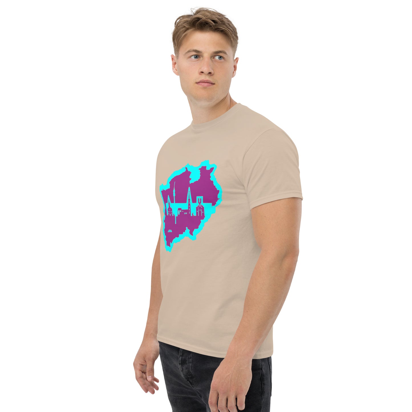 Klassisches Herren-T-Shirt