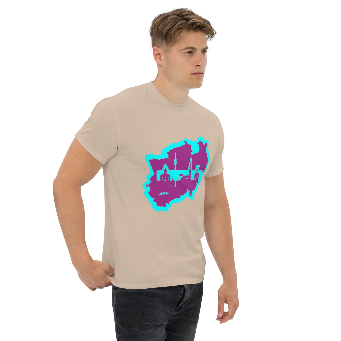 Klassisches Herren-T-Shirt