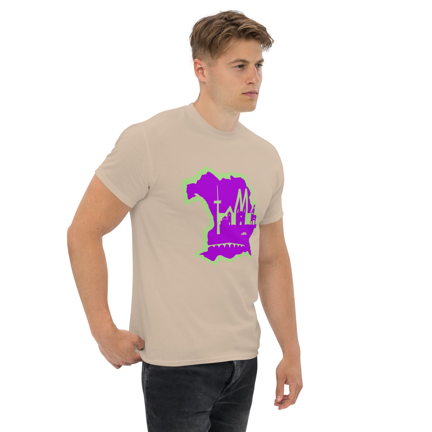 Klassisches Herren-T-Shirt