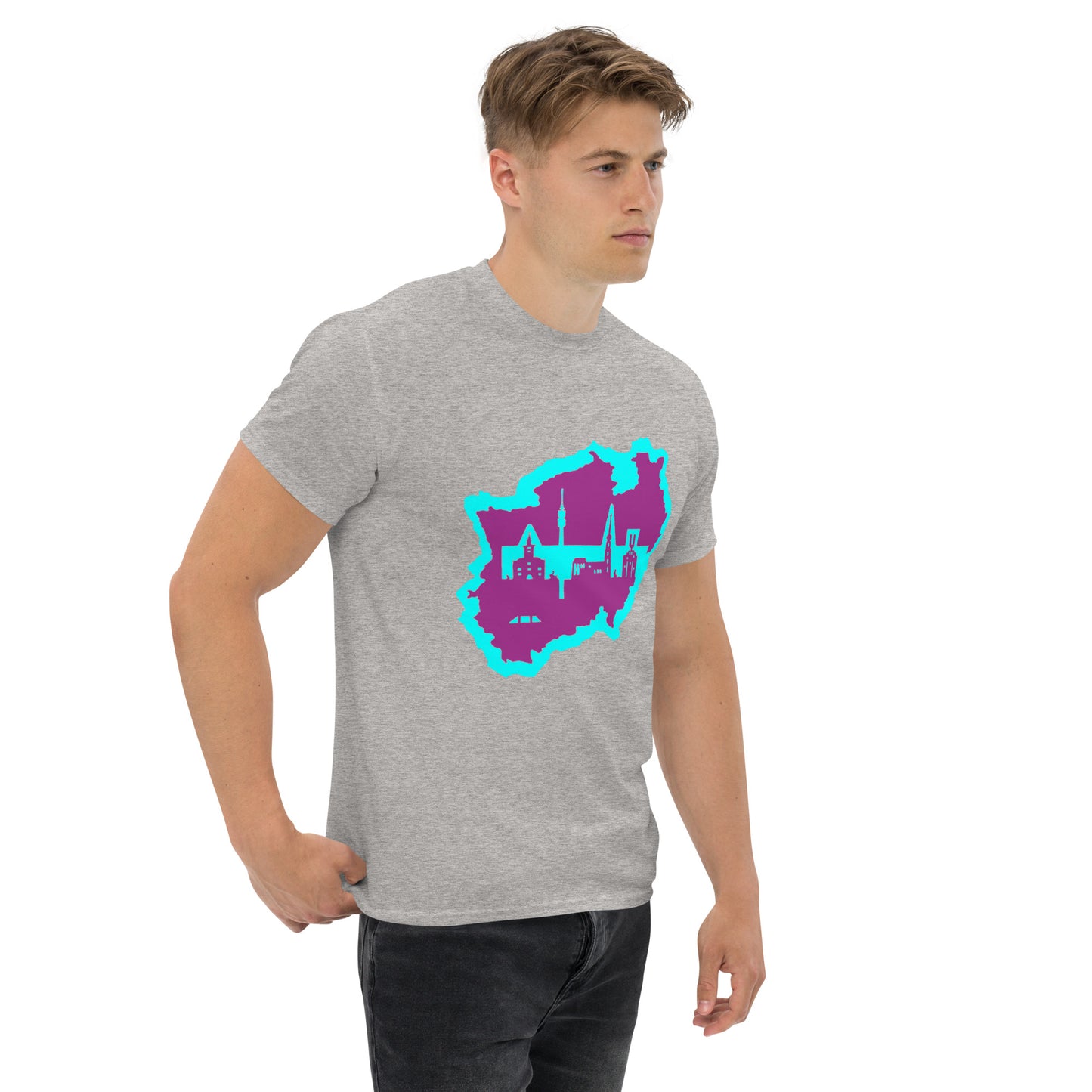 Klassisches Herren-T-Shirt