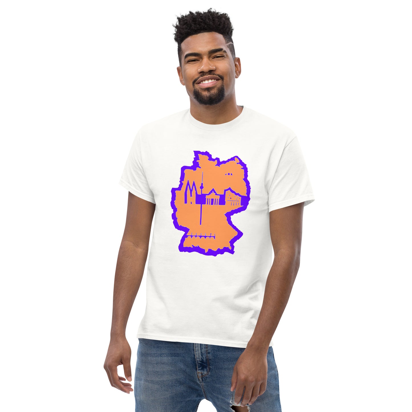 Klassisches Herren-T-Shirt