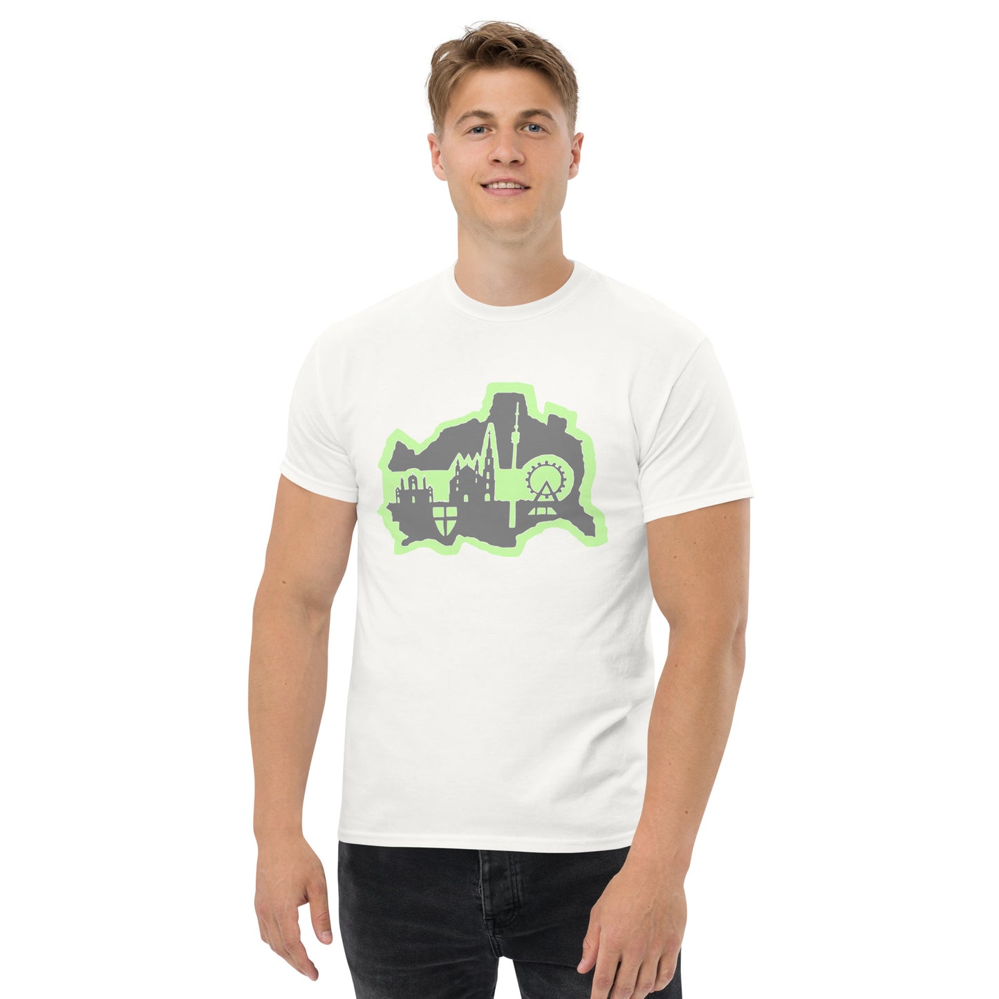 Klassisches Herren-T-Shirt